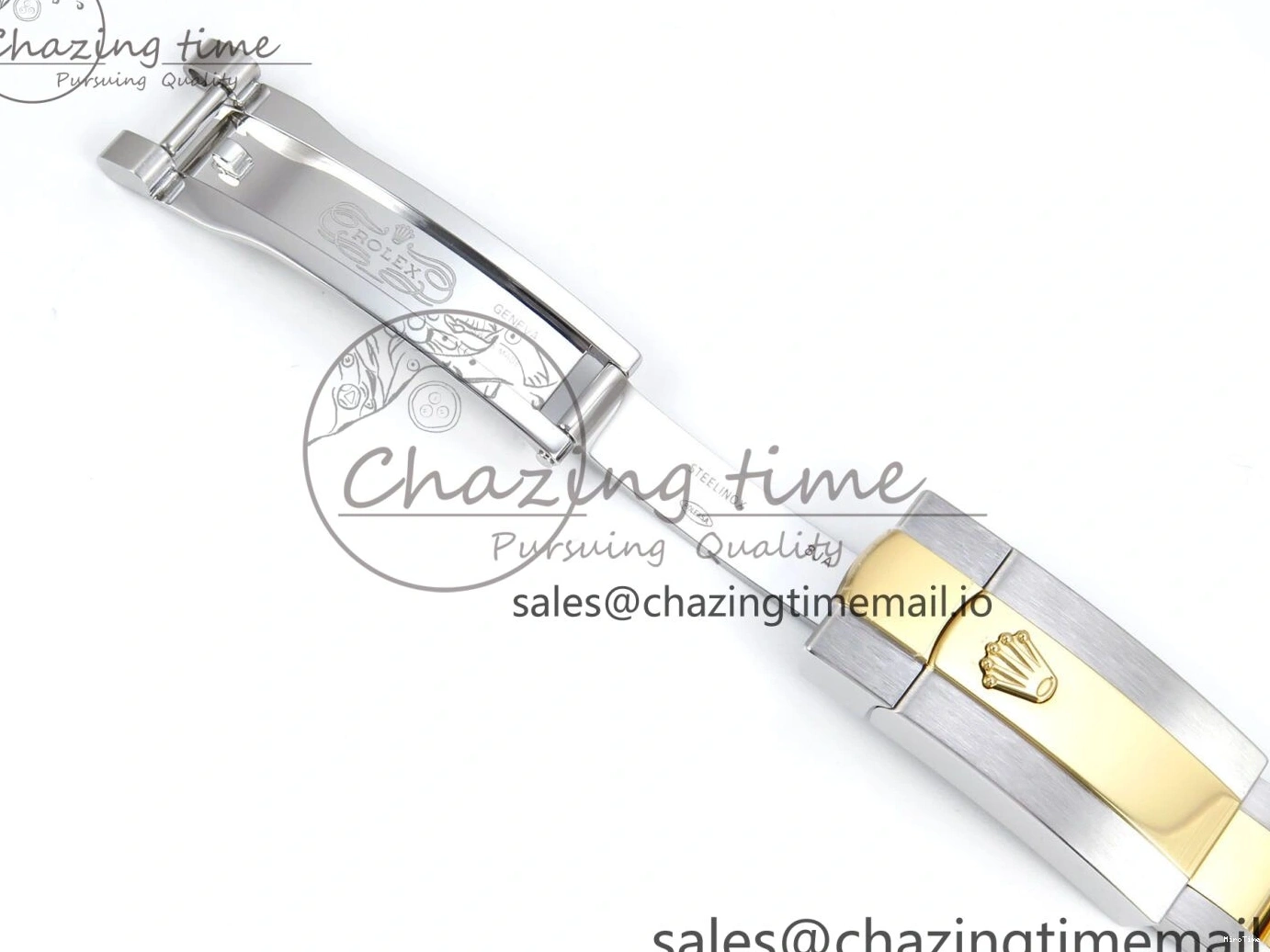 MiroTime 0511 Cozy DateJust 31 278273 ARF 1:1 Best Edition 904L Steel Gray Roman Diamonds Dial on SS YG Oyster Bracelet ETA 575